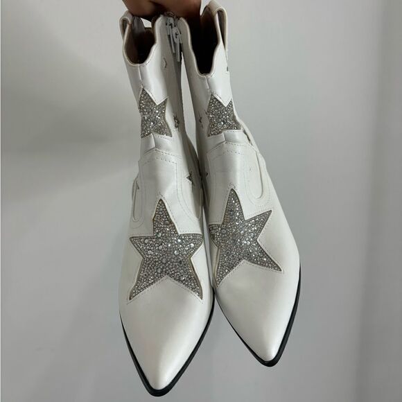 Betsey Johnson Edison Star Western Boot - Picture 4 of 9